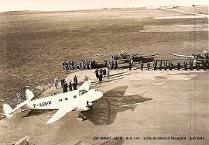 AIN-ARNAT-SETIF - B.A. 144 - VISITE WEYGAND - VUE AERIENNE - 1940 - 